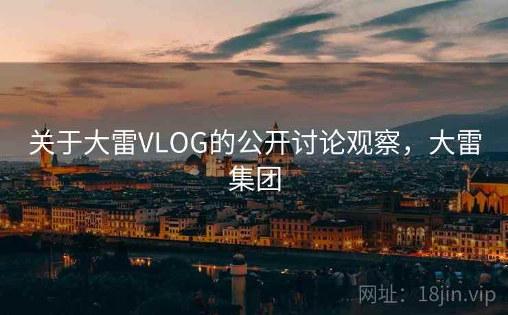 关于大雷VLOG的公开讨论观察，大雷集团