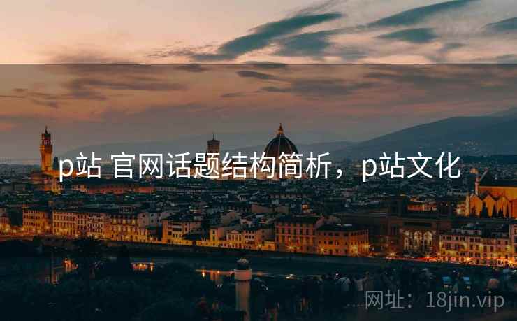 p站 官网话题结构简析，p站文化