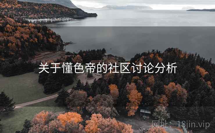 关于懂色帝的社区讨论分析