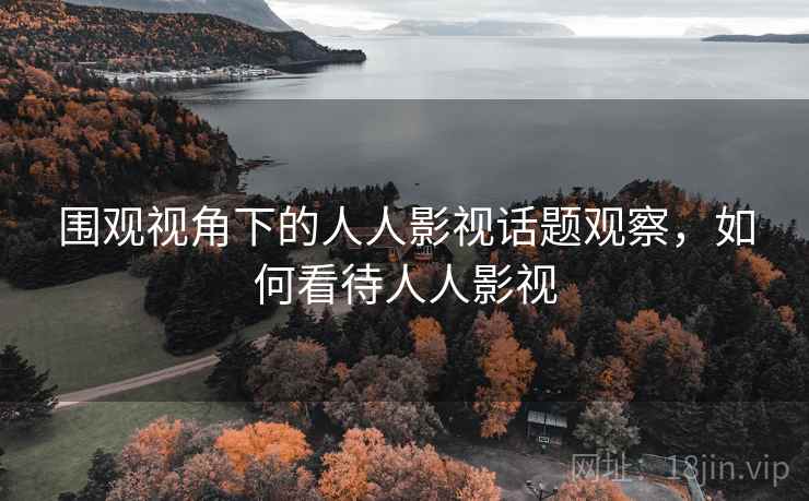 围观视角下的人人影视话题观察，如何看待人人影视